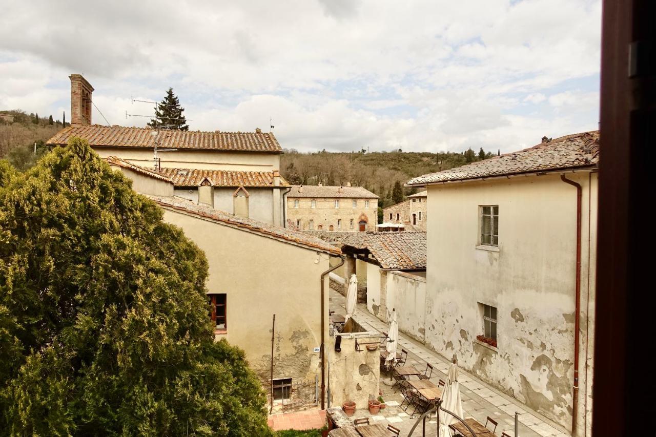 Casa Alla Vecchia Posta Di Баньо-Виньони Экстерьер фото